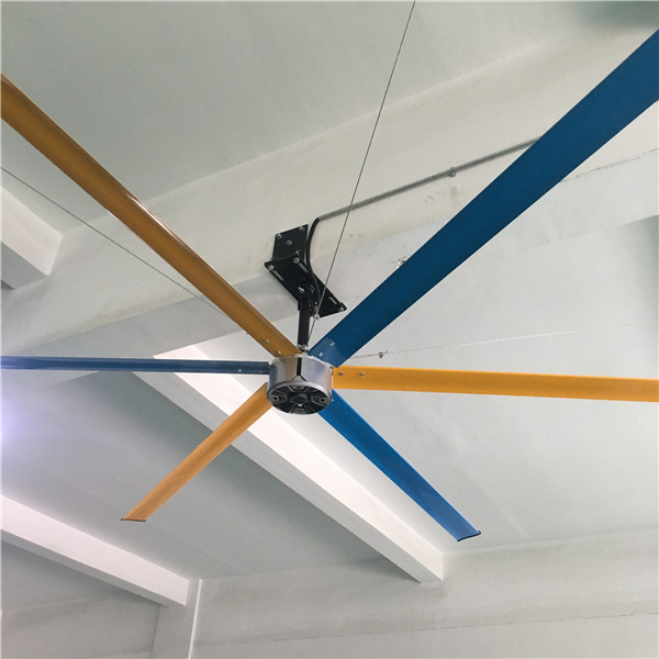 Brushless PMSM HVLS Fan