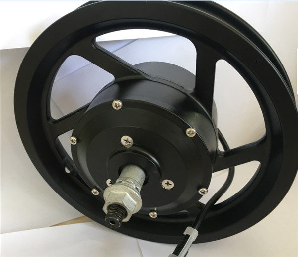 Tech 12” 16” 20” 48V 500W Open size 120 mm E-KICKBOARDWheel Integrated rear hub motor