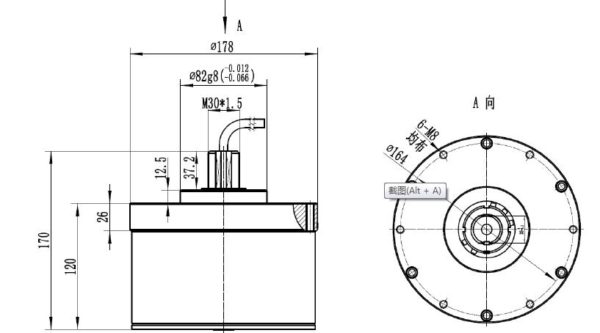 PMSM (Permanent Magnet Synchronous Motor) for HVLS Ceiling fan system